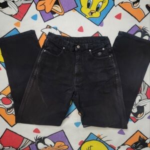 Vintage 90s Harley Davidson Black Boot Cut Jeans